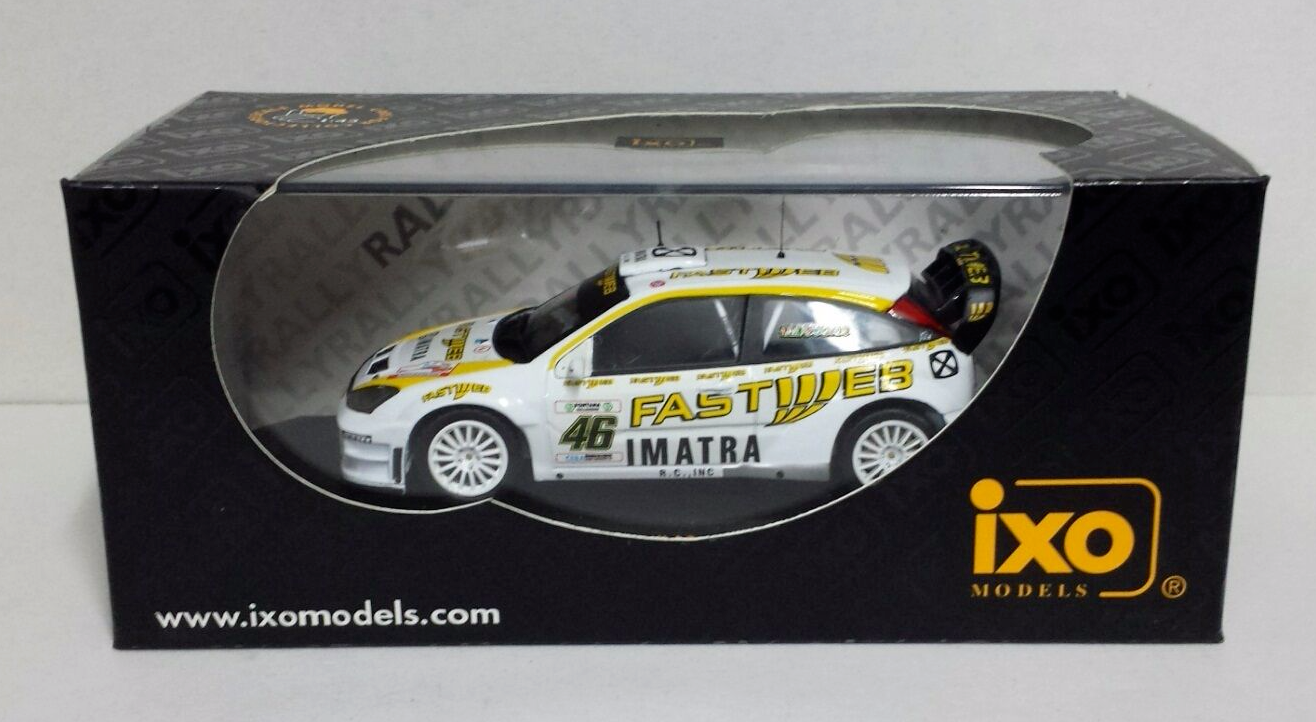 IXO VALENTINO ROSSI 46 FORD FOCUS RS WRC MONZA RALLY SHOW 2006 NEW - RAM255
